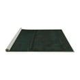 thumbnail image 2 of Ahgly Company Machine Washable Indoor Square Persian Turquoise Blue Traditional Area Rugs, 7' Square, 2 of 4