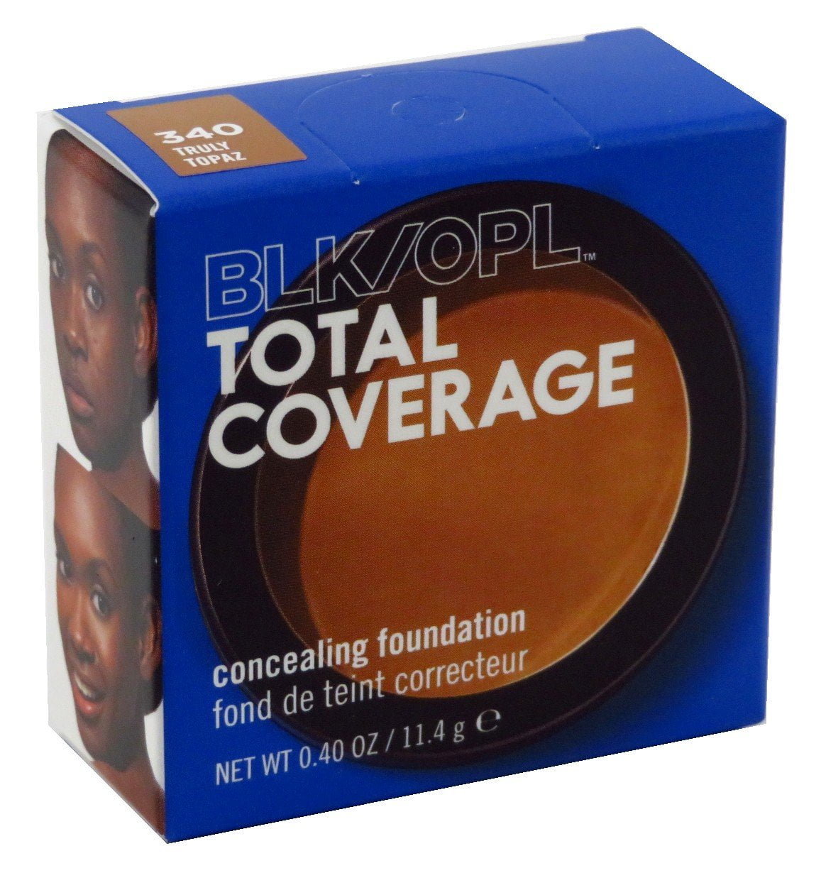 Black Opal Total Coverage Concealing Foundation, Truly Topaz, 0.4 Oz, 2 ...