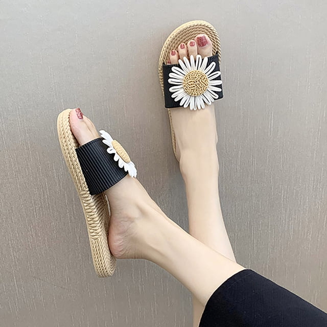 Sandalias Mujer Con Cómodas Sandalias De Interior Y Exterior Zapatillas De Ocio Wmkox8yii nm10235
