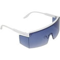 thumbnail image 6 of Flat Top Oversized Shield Rimless Wrap Square Sunglasses UV400, 6 of 22