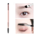 thumbnail image 2 of Seitruly Cepillo para cejas Moldeador de cara Cepillos para cejas multicolores Sombra de ojos de doble punta Herramientas para pestañas Pinceles de maquillaje y herramientas rosa/oro rosa, 2 of 6