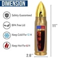 thumbnail image 3 of Limima Regalos de caza para hombres – I d Rather Be Hunting Bullet Vaso de 17 oz con tapa, Navidad – Día del Padre – Regalo de cumpleaños para cazador – Amantes de la caza, regalo de caza para papá hi, 3 of 5