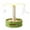 Green-A4, variant on WD-Forest Round Interactive Cat Puzzle Toy 3-in-1 Activity Center with Feather Teaser Track Scratching Post & Spinning Balls for Indoor Cats & Kittens