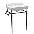 thumbnail image 4 of Whitehaus Collection Victoriahaus Bath Console 1 Hole, 4 of 5