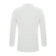 thumbnail image 2 of DPOIS Kids Girls Basic Thermal Tops Long Sleeve Turtleneck Undershirt White 2-3, 2 of 7