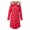 Red, variant on Vedolay Casual Jackets for Women Casual Jacket Solid Double Coat Open Front Suit Jacket,Red L