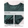 thumbnail image 6 of NFTOEIULA Women Dandelion Graphic Letter Print Crew Neck Short Sleeve T-Shirt, 6 of 7