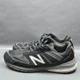 thumbnail image 4 of New Balance 990v5 Mens Retro Sneakers Mens Size 13 Black Suede Walking Dad Shoes, 4 of 6