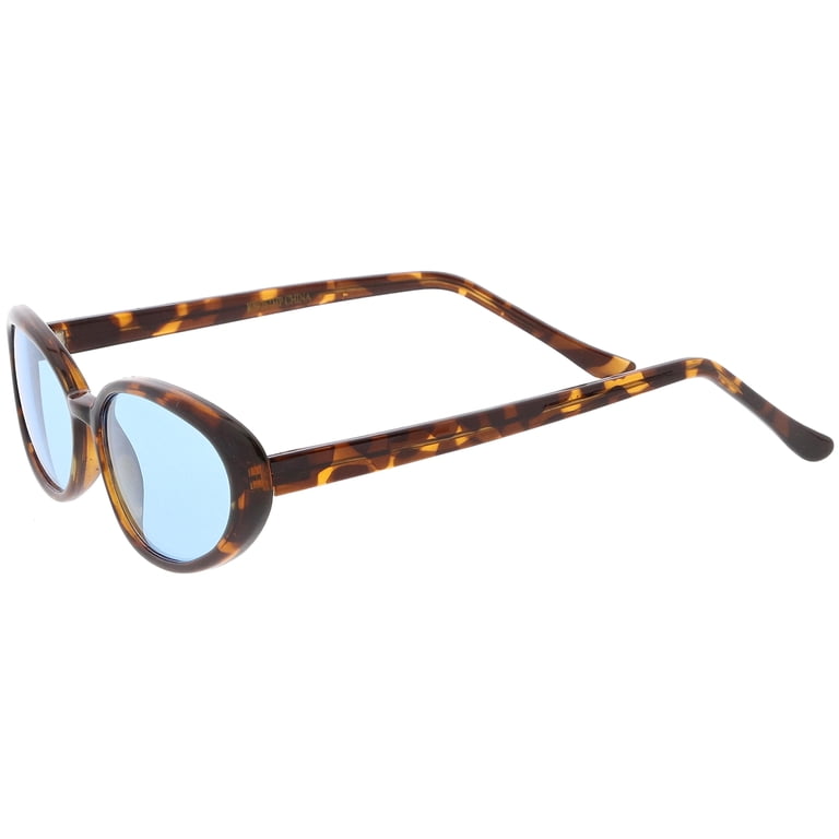 True Vintage Cat Eye Color Tinted Lens Oval Sunglasses 51mm  display picture 1