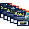 Advil Liqui-Gels Minis Pain Reliever and Fever Reducer, Ibuprofen 200mg, 8 Count Vial Travel Size Pack of 6