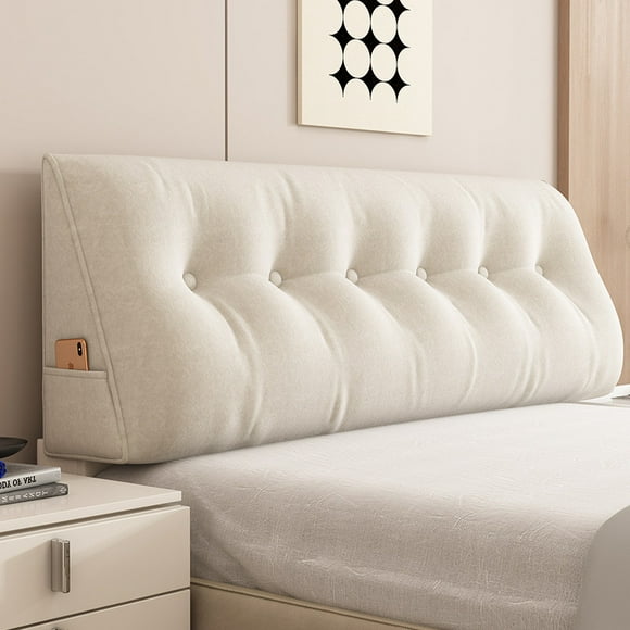 A Large Bed Backrest Pillow Sofa Lumbar Support Cushion For Dormitory Bedroom Tatami Floor Comfortable Soft Pillow For Reading Watching Tv
