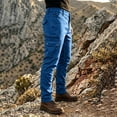 thumbnail image 2 of Men's Slim Fit Stretch Cargo Pants Distressed Skinny Pants for Men, Fashion Straight Leg Comfort Flex Waist Tactical Pants with Multi Pockets, 2 of 7