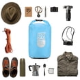 thumbnail image 5 of Dry Sacks [1PCS] - Ultralight Waterproof Bags Lightweight Storage Sacks 12L Use for Backpacking & Traveling - [Sky Blue-18 x 13 IN/ 46 x 34 CM] Outdoor Bags Keep Gear Dry, 5 of 7