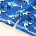 thumbnail image 4 of Boys Swimwear Long Sleeve Rash Guard Print Swimsuits For Baby Toddler Beach Pool Swimming Sun Outfit Summer Bathing Suit, 4 of 6