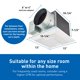 thumbnail image 3 of Ventilador de escape de techo Panasonic WhisperGreen Select de doble velocidad con luz LED, personalizable, de 30 a 110 CFM, FV-0511VKSL3, 3 of 9