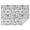 White Gothic Hand, variant on Black White Star Moon Planet Comet Pattern Rectangle Tablecloth 60"x84",Waterproof Polyester Rectangle Table Cloth, Wipeable Spillproof Polyester Tablecloth for Dining, Camping, Indoor and Outdoor