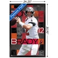 thumbnail image 3 of Tom Brady Tampa Bay Buccaneers 24.25'' x 35'' Framed Players Only Poster, 3 of 4