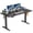 Black, variant on Casabay Electric Height Adjustable Standing Desk, 40"x24" Sit-to-Stand Desk Ergonomic Rising Computer Table for Home Office