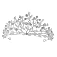 thumbnail image 4 of SEWCHICS 1Pcs Crown Tiara Headpiece Bridal Headband Crown Rhinestone Zinc Alloy For Women Wedding Bridal Headpiece, 4 of 7