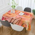 thumbnail image 2 of Yayeee Tablecloths 60" x 90" Rectangle Wrinkle Resistant Party Table Cover, Pink Flowers, 2 of 8