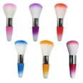 thumbnail image 3 of Vogacara Cepillo de uñas Limpiadores de uñas de cerdas flexibles Removedor de polvo de fibra de arte Accesorios de mujer Herramientas de Juegos de manicura Amarillo, 3 of 6