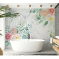 thumbnail image 4 of Floral Wallpaper Wall Mural - Flowery Marble, 4 of 5