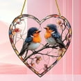 thumbnail image 4 of Valentine's Day Two Little Birds Acrylic Pendant 2D Flat Garden Party Decoration Supplies For Seasonal Celebration, 4 of 8