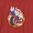 thumbnail image 2 of Boy's Pokemon Koraidon Circle Graphic Tee Red Medium, 2 of 4