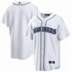 thumbnail image 1 of Camiseta clásica de béisbol blanca del equipo local de los Seattle Mariners, con número de estrella bordado.-XL, 1 of 2