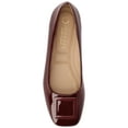 thumbnail image 5 of Journee Womens Zimia Ballet Slip On Square Toe Dress Flats, 5 of 10