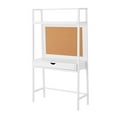 thumbnail image 4 of BYO Kids Ladder Desk with Bulletin Board, White, 4 of 9