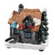 thumbnail image 1 of Luz batería casa de Navidad, Estatua de Sunnimix  estado de pueblo pueblo, 1 of 8
