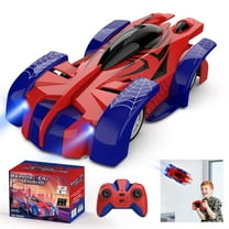 Wupuaait RC Wall Climbing Stunt Car Toy, Perfect Xmas Gift, Suitable for 4-12 Years Old Kids, Red&Blue&Black