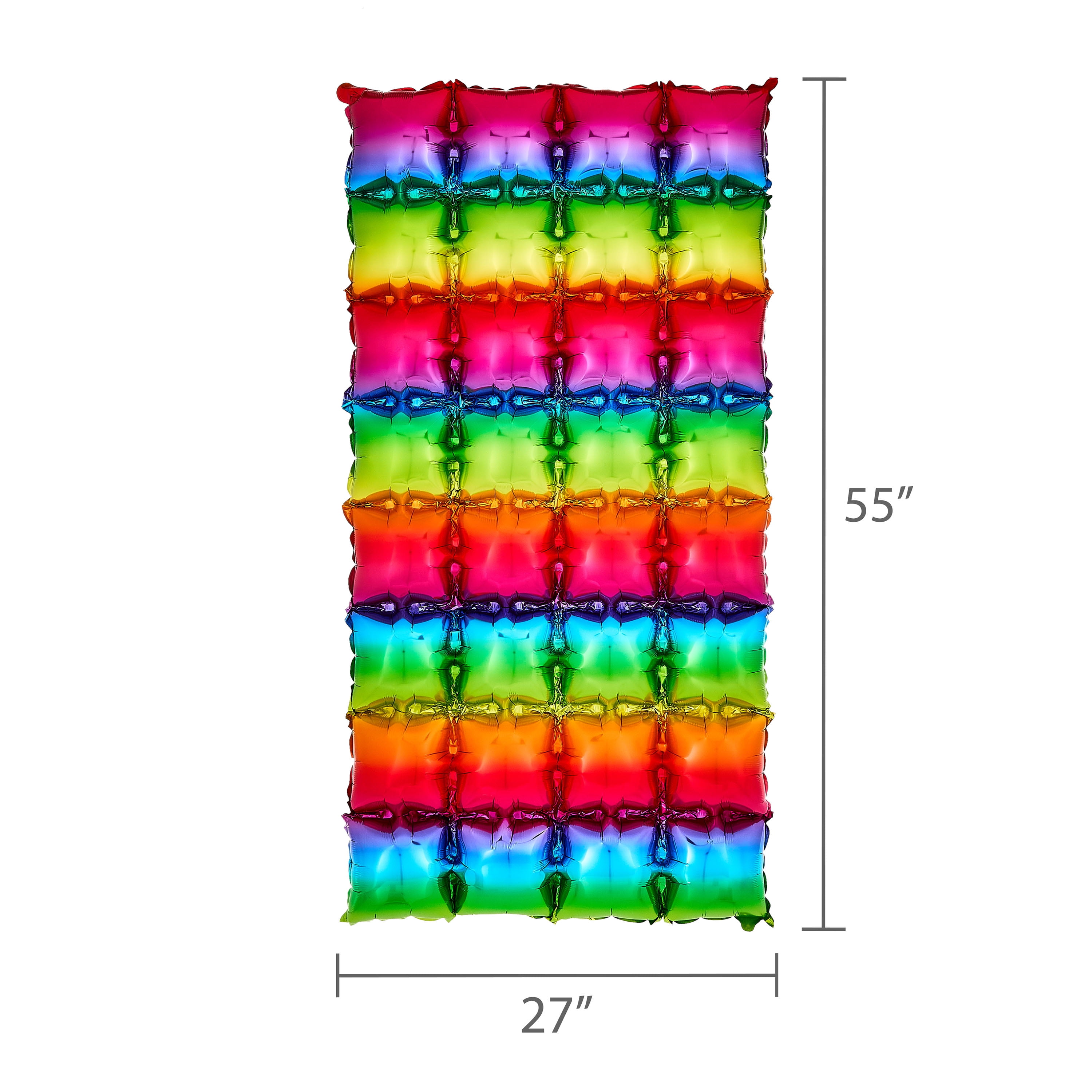 2 Count Foil Balloon Backdrops, Multicolor, by Way To Celebrate