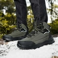thumbnail image 2 of WEAIXIMIUNG Bottes de Neige Homme Chaussures Montantes Mode Automne et Hiver Chaudes Confortables Bottines Espadrilles de Randonnée, 2 of 8