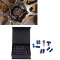thumbnail image 4 of Tuercas de Rueda Aramox M12X15 Tuerca de Rueda Universal de Acero de aleación Juego de Tuercas de 48 Mm Perno de Rueda Azul Tostado ANGGREK  Otros, 4 of 8
