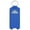 Blue, variant on Lipstick Lip Gloss Bag Keychain Holder PU Leather Pouch Keyring Portable Lip Balm Packaging Cover Key Chain