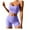 Purple, variant on cfhntfmh Yoga Outfits for Women 2 Piece Set Tracksuit Seamless Sleeveless Crop Tank Top Workout Leggings Activewear
