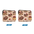 thumbnail image 7 of FORMRS 15-15.6 inch Laptop Sleeve Case Soft Carrying Quilted Computer Bag Cover, Creamy Cake, 7 of 7