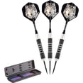 thumbnail image 1 of Darts Elkadart Lone Wolf con punta de acero, 19 g, con funda de almacenamiento y viaje, 1 of 5