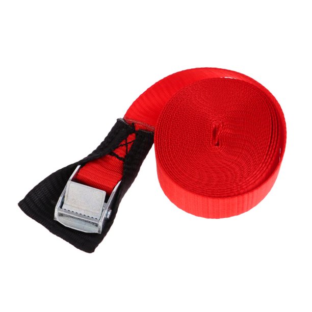 1 Pieza de Correa de Remolques Portaequipajes para Kayak Canoa Amarrar Hebilla de Liberación Rápida Hecho de Poliéster de Resistencia rojo Cola Correa de sujeción para portaequipajes de techo