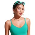 thumbnail image 4 of Top de Bikini CRZ YOGA con Relleno en Forma de V y Tirantes Ajustables L, 4 of 4