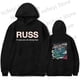 thumbnail image 2 of Sudadera con capucha de Russ It was you all Along Tour, de invierno, para hombre y mujer, unisex, informal, para cosplay, manga larga, con capucha, ropa de calle, 2 of 5