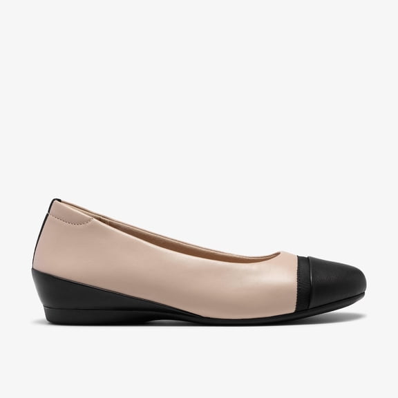 Clarks Womens Cathrynn Dusk Ballet Flats