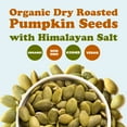 thumbnail image 5 of Organic Dry Roasted Pumpkin Seeds with Himalayan Salt, 1 Pound — Non-GMO, Kosher, Vegan — by Food to Live, 5 of 8