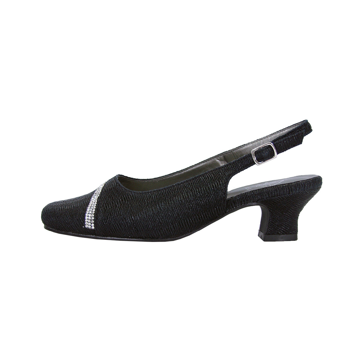 FLORAL Lena Women Extra Wide Width Low Heel Slingback