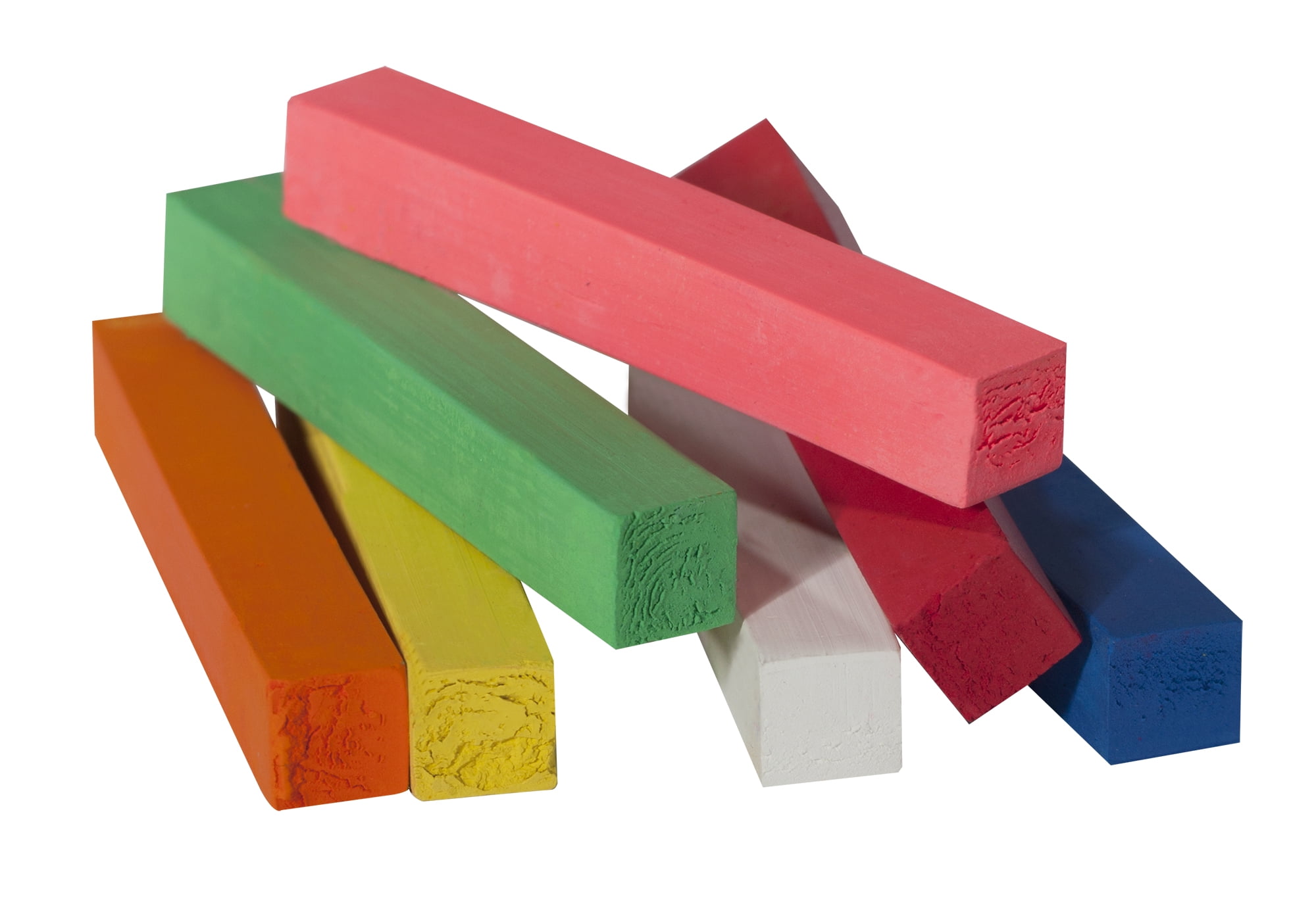 Jerry's Artarama Exclusive Soft Pastel Sketch Square Bundles - Includes Half-Stick Pastel Set, Transition Brushes, & Kneaded Eraser - Set of 72