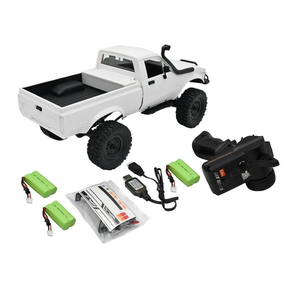 LeeQinersw Dolity WPL C24-1 2.4G DIY RC Car 4WD Remote Control Crawler Buggy Moving Machine