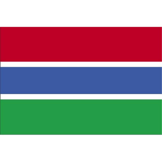 Drapeau Nyl-Glo Gambia de 3 Pi x 5 Pi