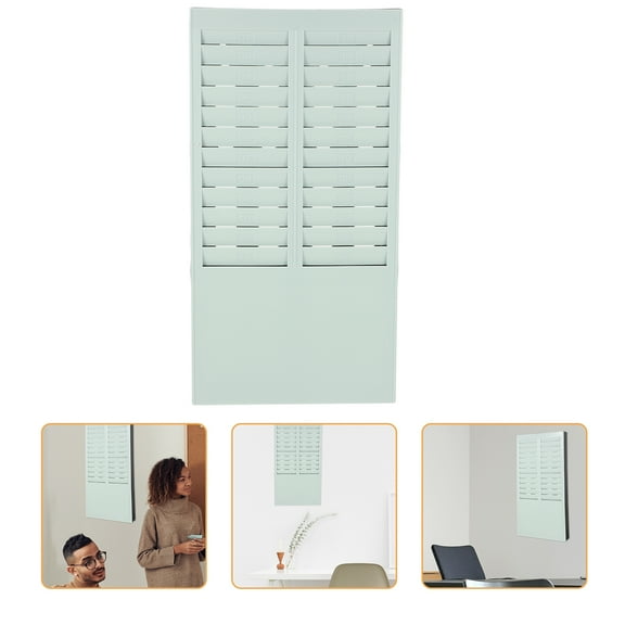 unbranded Clock Card Holder Debit Attendance Employee Entrance Rack